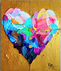 곽정우 작가, ‘러브-하트 페이팅’ 전…오는 19일 인사아트센터서 개막