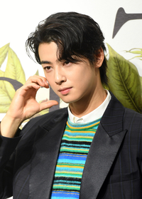 [포토]차은우의 볼 하트