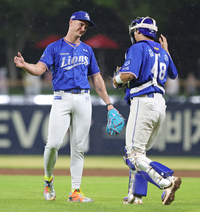 김재성과 첫 호흡 ‘대박’ vs ‘92%’ 호흡 맞춘 강민호...뷰캐넌의 ‘선택’은? [SS시선집중]