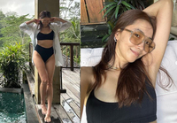 발리 여행 간 오윤아, 42세에도 군살 1도 없는 비키니