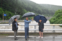 최승준 정선군수 “선제예방 조치”... 폭우현장  긴급점검!