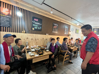 동해시 발한동 지역사회보장협의체, 7차 삼시세끼 외식 지원