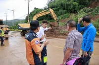보성군, 郡民 안전 ‘무한책임’ 폭우 현장대응 총력