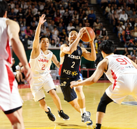 [포토] 허훈 '과감한 돌파'