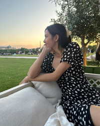 블랙핑크 리사, 열애설 영상 속 원피스 셀프박제…낭만의 파리 일상