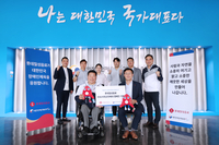 롯데칠성음료, 대한장애인체육회에 사회공헌매대 캠페인 기부금 1억2000만원 전달