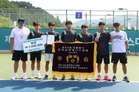 ‘테니스 강호’ 양구고, 대통령기 5연패 쾌거...양구중도 3연패