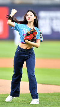 [포토]‘시구하는 2022 미스코리아 선 유시은’