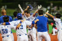 ‘7-6 극적 끝내기’ 삼성 박진만 감독 “포항의 아들 강민호 덕분이다!” [SS포항in]