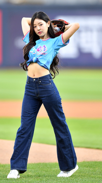 [포토]‘위즈파크 시구나선’ 미스코리아 유시은