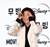 [포토]‘내 초능력이 궁금해?’ 한효주, 디즈니플러스 드라마 ‘무빙’