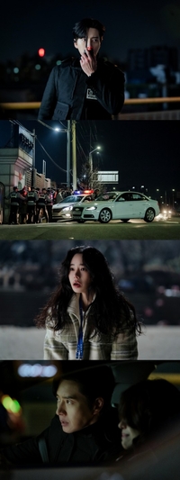 박해진X임지연, 뭘 보고 이렇게 놀랐나…충격 표정 포착