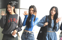 [포토] 뉴진스 민지-다니엘-해린 '반가워요'