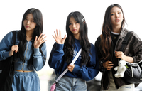 [포토] 뉴진스 해린-하니-혜인 '귀여움 만랩'