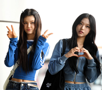 [포토] 뉴진스 다니엘-해린 '사랑스런 요정들'