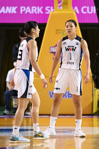 박지현 28점, 우리은행 삼성생명 꺾고 박신자컵 2연승