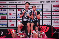 서승재-채유정, 20년 전 김동문-라경민 감격 재현...세계 1위 중국 꺾고 혼복 금메달 [BWF 세계선수권]
