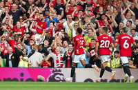 4분 만에 2실점→에릭센·카세미루·페르난데스 연속골 맨유, 대역전승…‘교체 명단’ 황의조는 결장