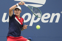 권순우, 6개월만 복귀전서 유뱅크스에게 패배…US오픈 1회전 탈락