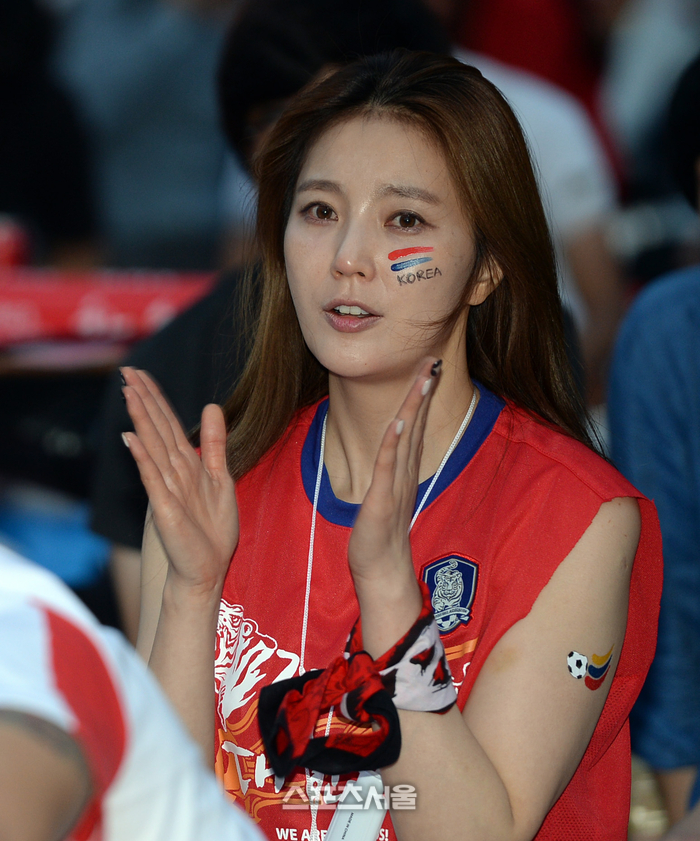 [SS포토] 안혜경 ‘응원하러 왔어요’