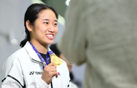 [단독] ‘셔틀콕 천재’ 안세영, ‘2관왕’ 서승재, 특별포상금 받는다...김택규 협회장 “최대 성과, 줘야 한다”