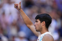 알카라스 16강 안착...“2008년 페더러처럼 타이틀 방어, 역사 일부 되고 싶다” [US오픈]