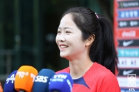 “벨 감독 축구에 의구심 없다”는 이민아 “AG, 월드컵처럼 생각할 것”[현장인터뷰]