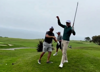 은퇴 해도 콘셉트 ‘확실’…변함 없는 골프 ‘사랑’ 베일, 라이더컵에서 실력 뽐낸다