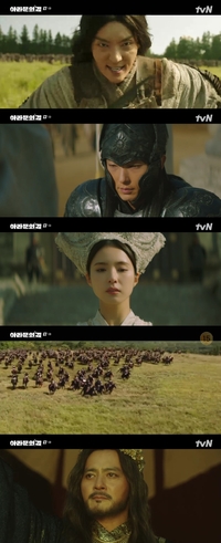 첫방 ‘아라문의 검’ 이준기, 쌍둥이 은섬에 칼 겨눴다. “타곤 모르게 죽여야해” [SS리뷰]