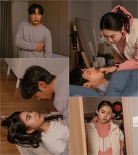 이상엽-김소혜, 아슬아슬 초밀착 눈맞춤 ‘그러다 입술도 닿겠다’(순정복서)