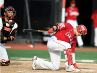 [포토] 삼진 추신수 '유인구에 당했어'