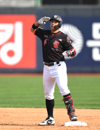 [포토] 황재균, 5회 1점 더 달아나는 적시2루타