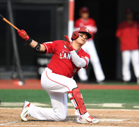 [포토] 삼진 추신수 '속았어'