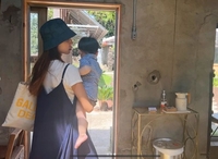 박한별, 폭풍성장 아들 첫 공개..치명적 귀여움 발산