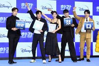 ‘한강’ 권상우·김희원, 역대급 최강 콤비 예고…‘무빙’ 열기 이어 받을까 [SS현장]