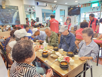 동해시 발한동지역사회보장협의체, 9차 삼시세끼 외식지원사업