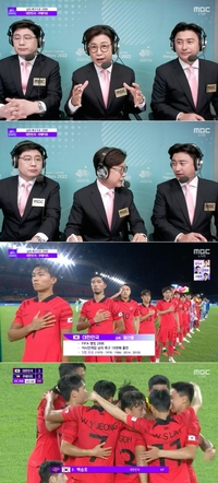 안정환·김성주 ‘명불허전’ 조합, 韓 골도 시청률도 터졌다! …5.2% 1등 [항저우AG]