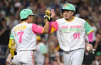 최지만 파드리스 이적 후 첫 타점-SD 시즌 최다 7연승, 김하성 4경기 연속 결장