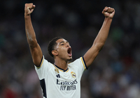 ‘1억유로의 사나이’ 벨링엄, 극장골 터뜨렸다...레알 마드리드 1-0...슈팅 32개 날린 끝에 신승 [UCL]