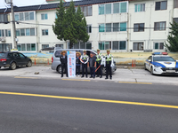 철원군 세무과, 음주운전단속 현장에서 체납차량 합동 번호판 영치