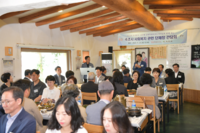 [포토]김진태 강원특별자치도지사, 속초시 사회복지 관련 단체장 간담회