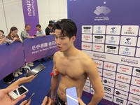 “판잔러? 착한 동생이에요” 100m 결승行 황선우, 라이벌 이야기에 ‘씨익’ 웃었다 [SS항저우in]