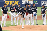 [포토]야구대표팀 투수진, 수비 연습