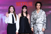 [포토]'발레리나'로 뭉친 박유림-전종서-김지훈