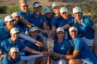 홈필드 이점 살린 카를로타 시간다 4전승 ‘해결사’ 우뚝…유럽, 미국 누르고 솔하임컵 3연패 성공