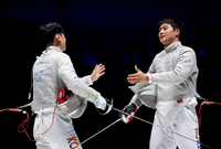 개인전 ‘4연패’ 실패에도, 후배 금메달 축하한 구본길 “이번 은메달이 5년 전 금메달보다 기쁘다”[SS항저우in]