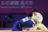 여자 78㎏ 윤현지, ‘한판승’으로 한국 유도 5번째 동메달 획득[SS항저우in]