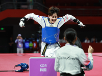 ‘접전 끝 역전 드라마’ 박혜진, 女태권도 53㎏급 금메달!...국제대회 징크스 끝! [SS항저우in]