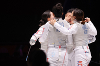 韓 펜싱 여자 플뢰레, 中 넘지 못하고 은메달…AG 펜싱 4회 연속 ‘종합우승’ 확정[SS항저우in]