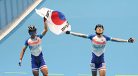 韓 롤러 남자 스프린트 1000m 최광호·정철원, 나란히 ‘金·銀’ 획득[SS항저우in]